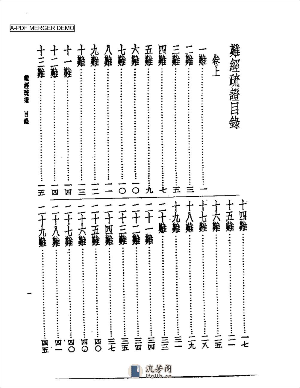 难经疏证 - 第1页预览图