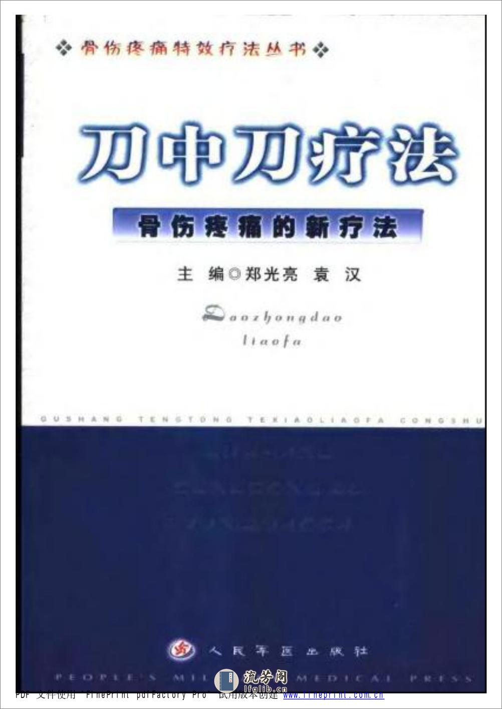 刀中刀疗法++骨伤疼痛的新疗法 - 第1页预览图