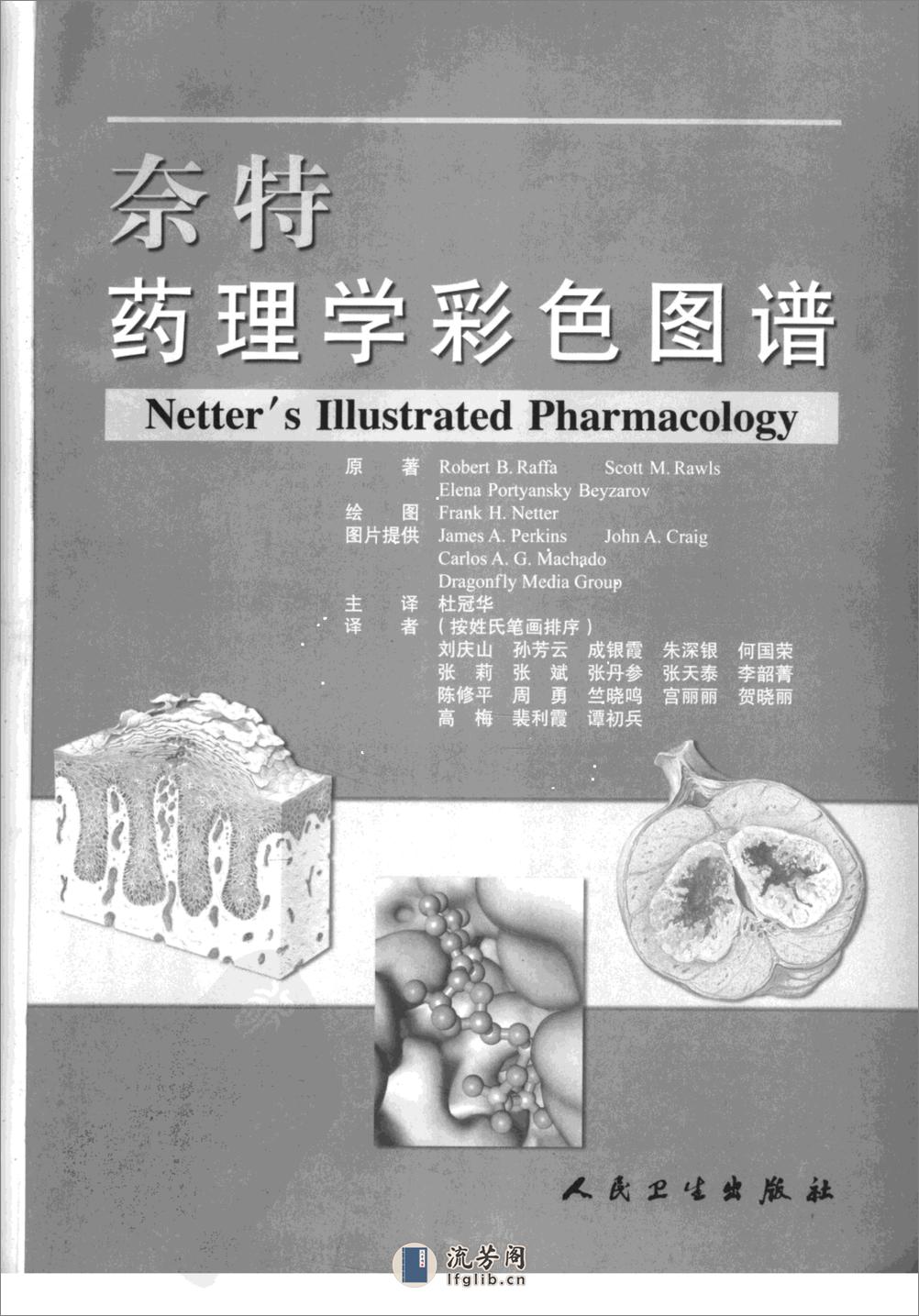 奈特药理学彩色图谱（高清中文版） - 第1页预览图