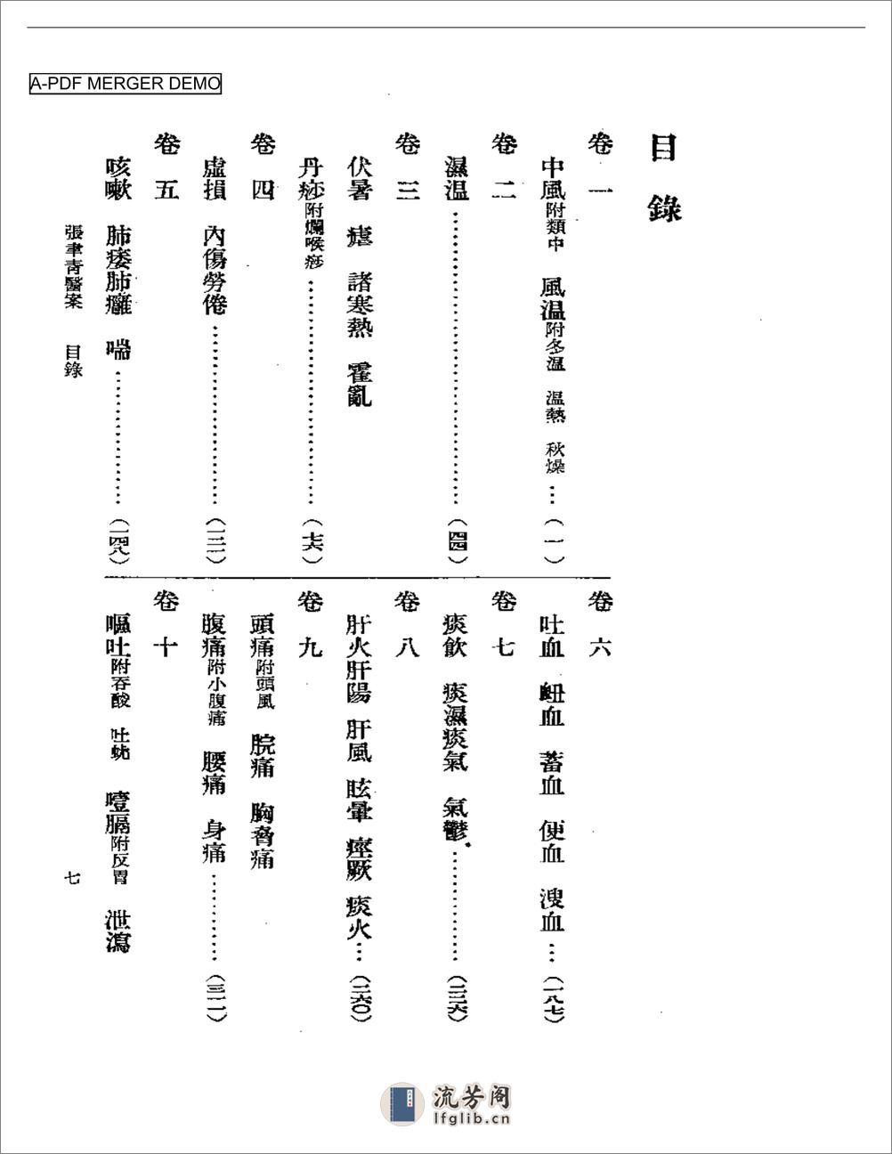 张聿青医案 - 第1页预览图