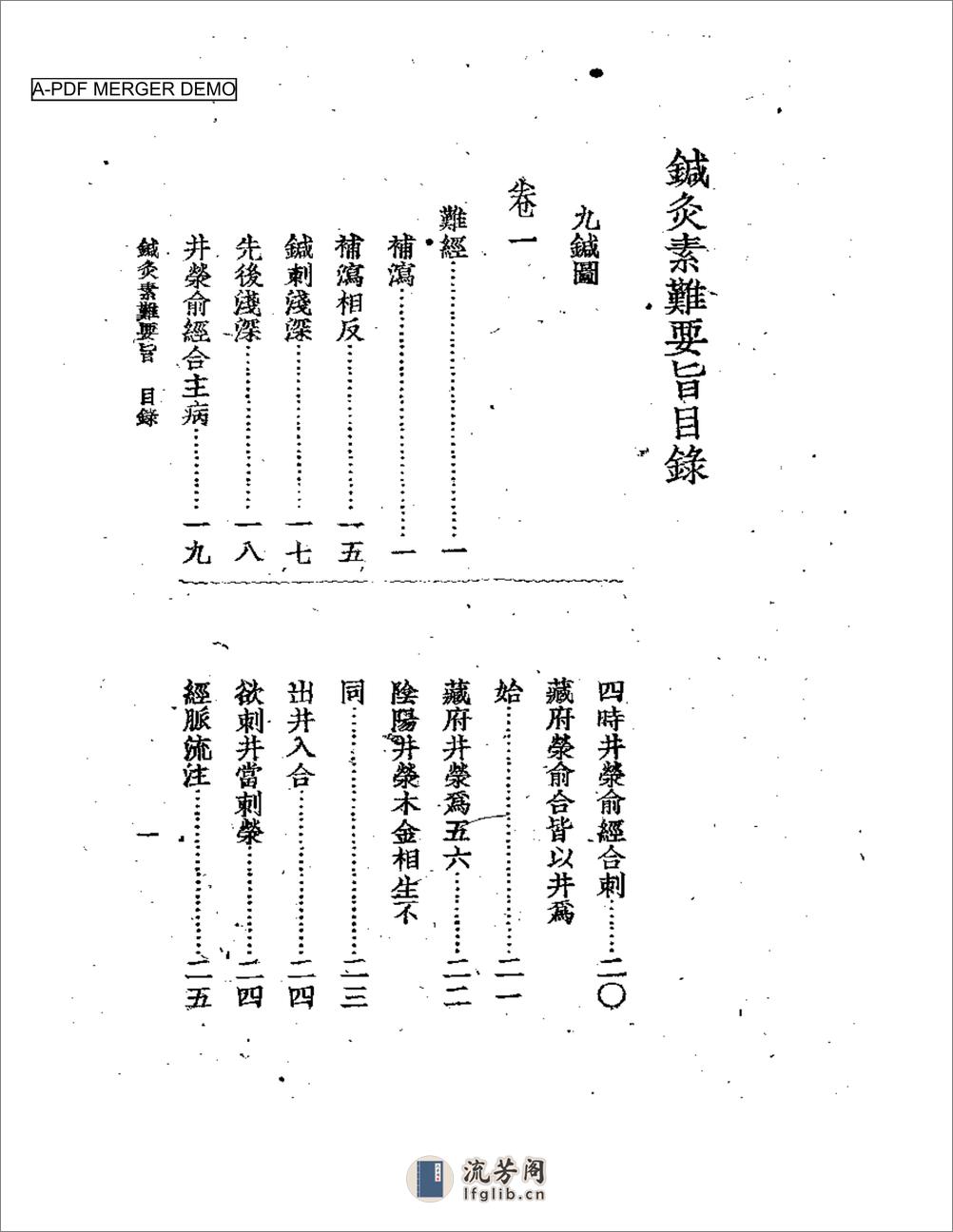 针灸素难要旨1959.05 - 第1页预览图