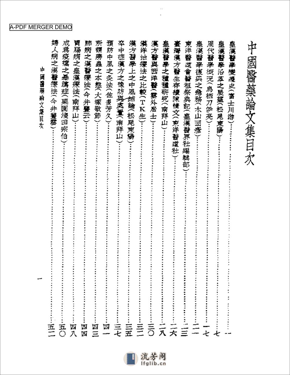 中国医药论文集 - 第1页预览图