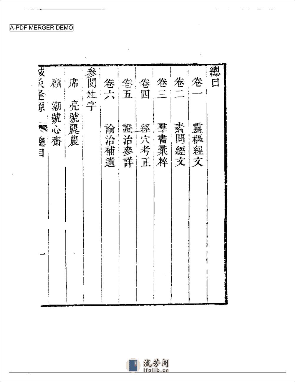 针灸逢原 - 第1页预览图