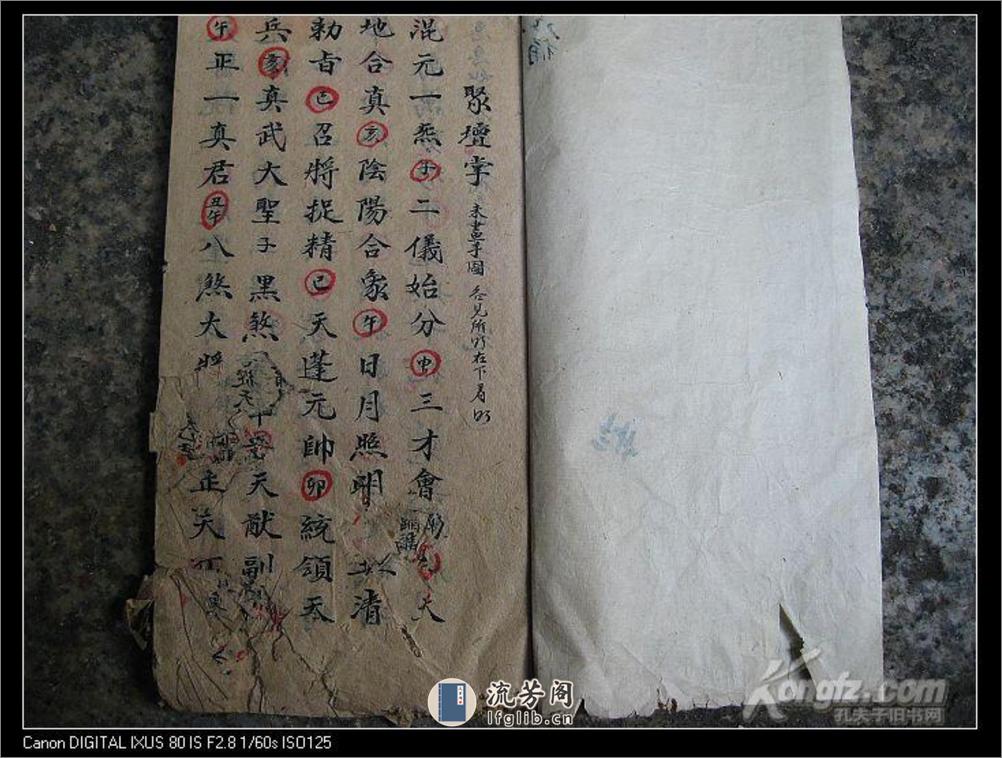 道教掌诀手抄本 - 第1页预览图