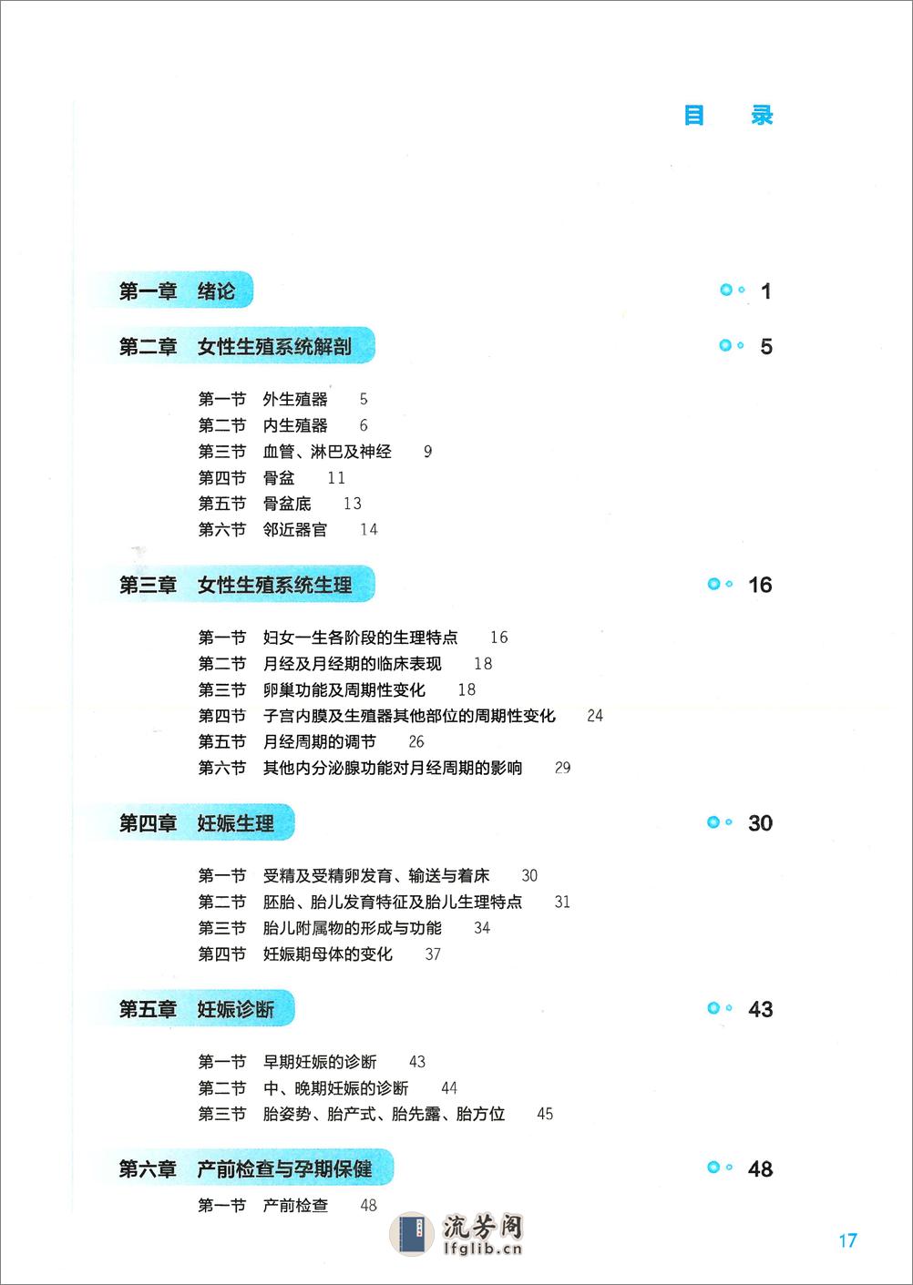 《妇产科学》人卫第9版教材--高清彩色 - 第1页预览图