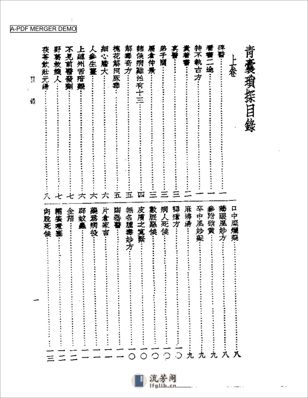 青囊琐探 - 第1页预览图