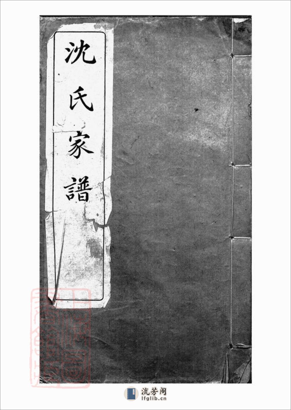 师桥沈氏家谱嘉兴分支：一卷 - 第1页预览图