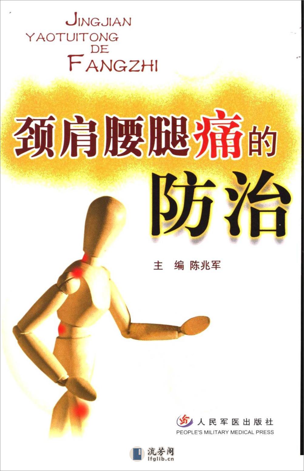 颈肩腰腿痛的防治.[陈兆军主编][人民军医出版社][2006][306页] - 第1页预览图