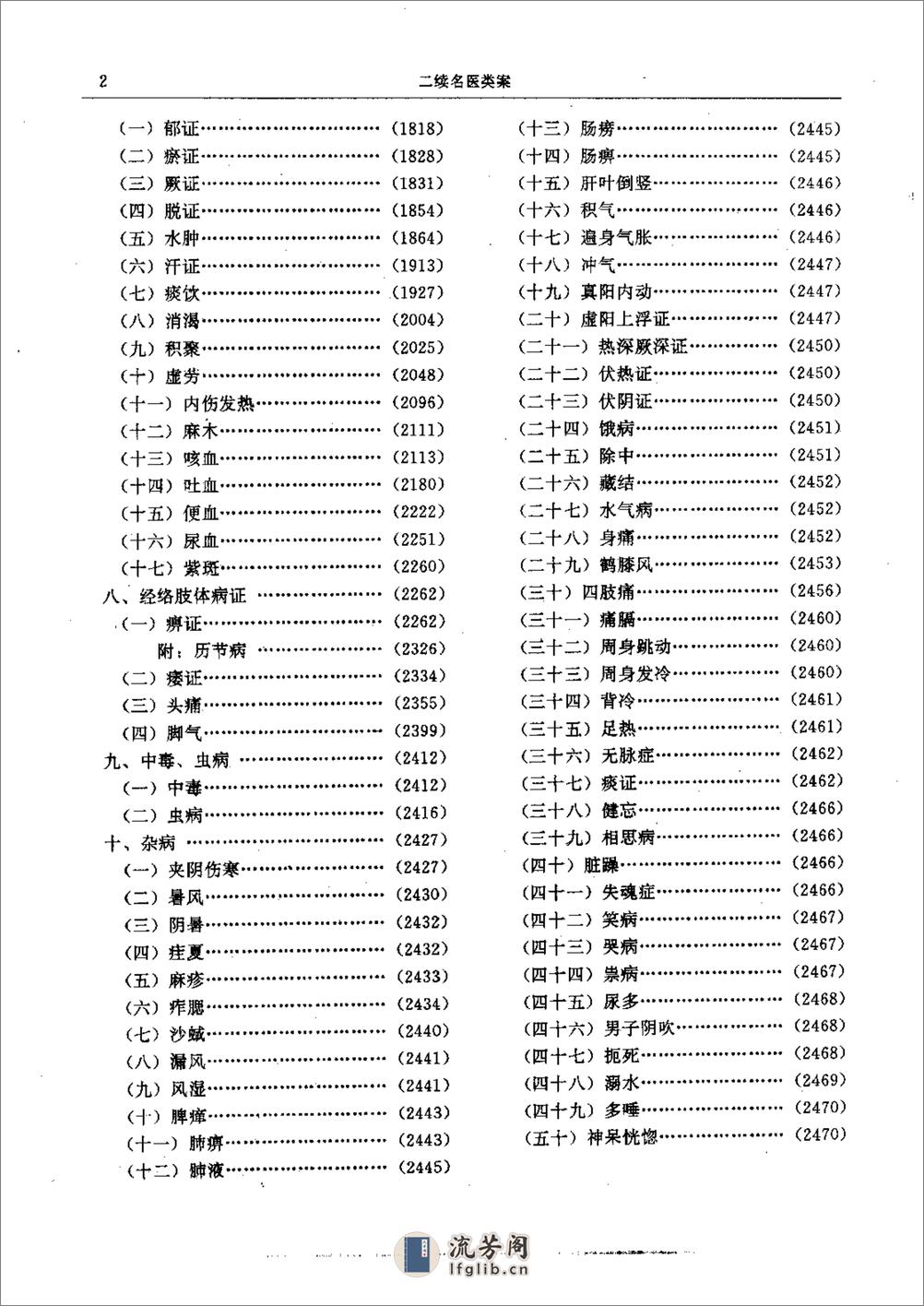 二续名医类案-3-内科.气血.其他 - 第1页预览图